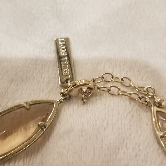 Rare Kendra Scott Vintage Statement Necklace Brown - Picture 4 of 4